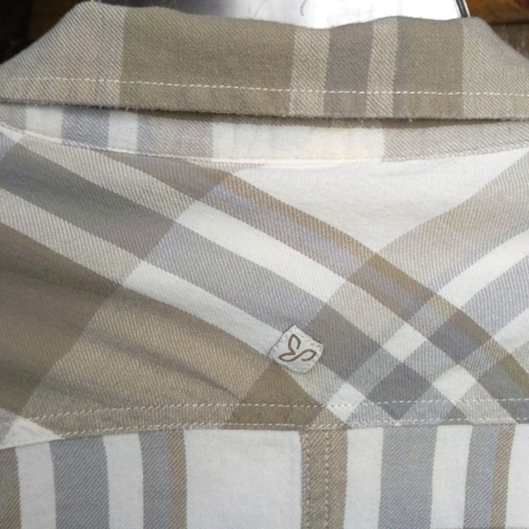 prAna Thermal Lined Flannel Shacket Top - Women's Small - Picture 5 of 7